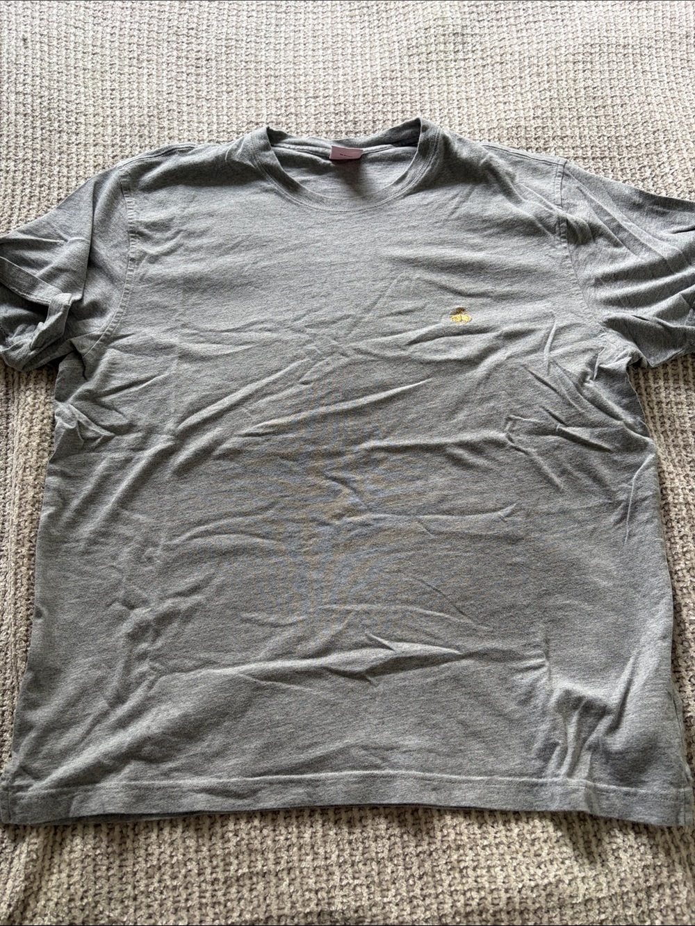 Classic Men's Brooks brothers  Crewneck T-Shirt with Embroidered Logo